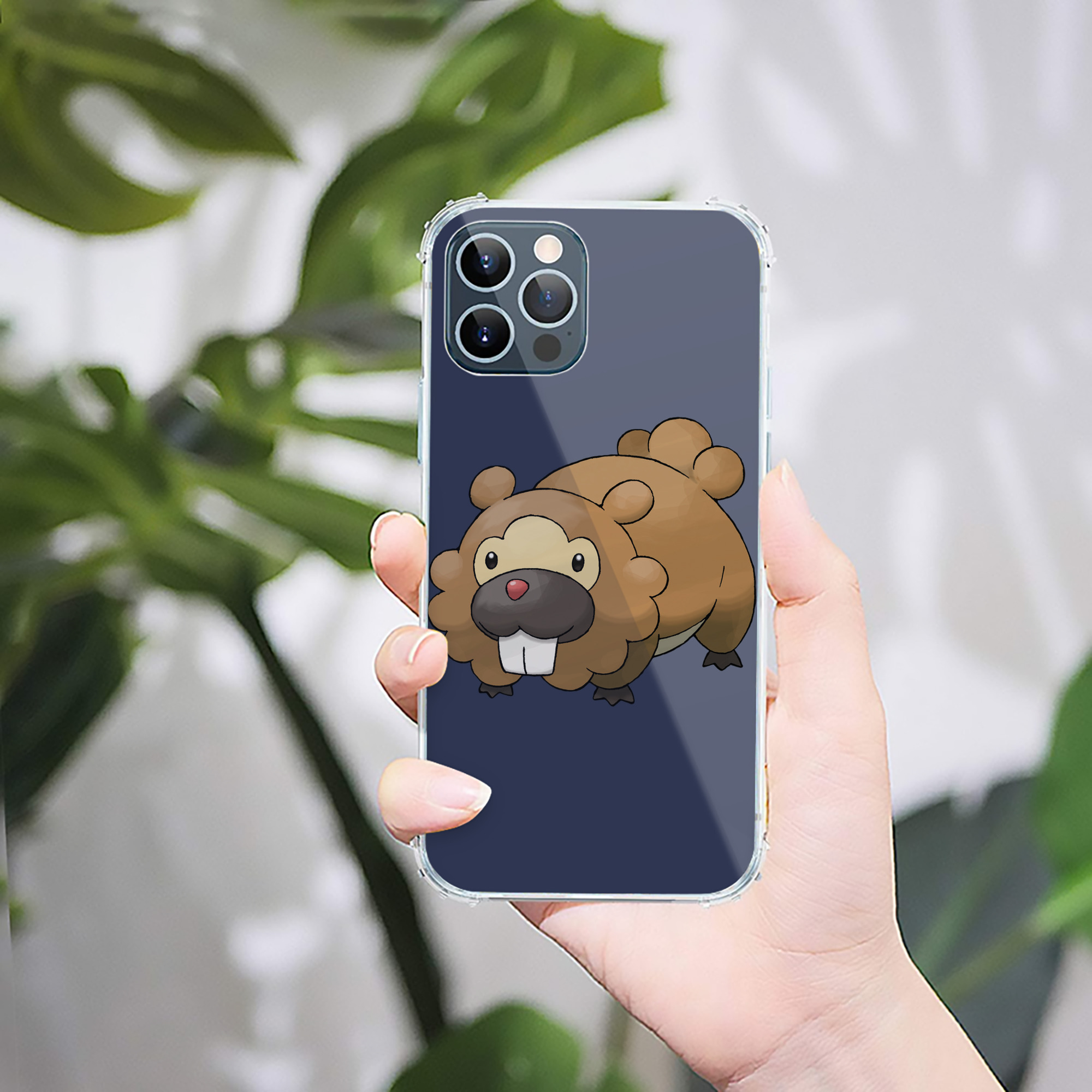 （画像用） ポケットモンスター Pokémon 【iPhone 12シリーズ対応】透明スマホケース（クリアソフトケース）